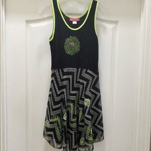 Crazy Fish Stretch Lace bodice Summer  Dress